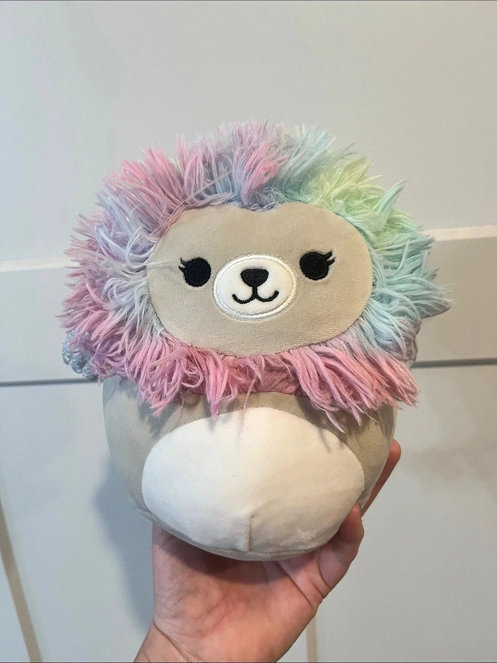 Squishmallows Leonori the Winged Lion Multicolor Plush Toy